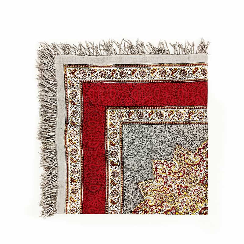 سفره قلمکار مدل ترنج سلطانی طرح طوسی