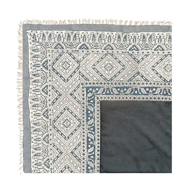 سفره قلمکاری مخمل مدل سنتی طرح طوسی - تصویر 2